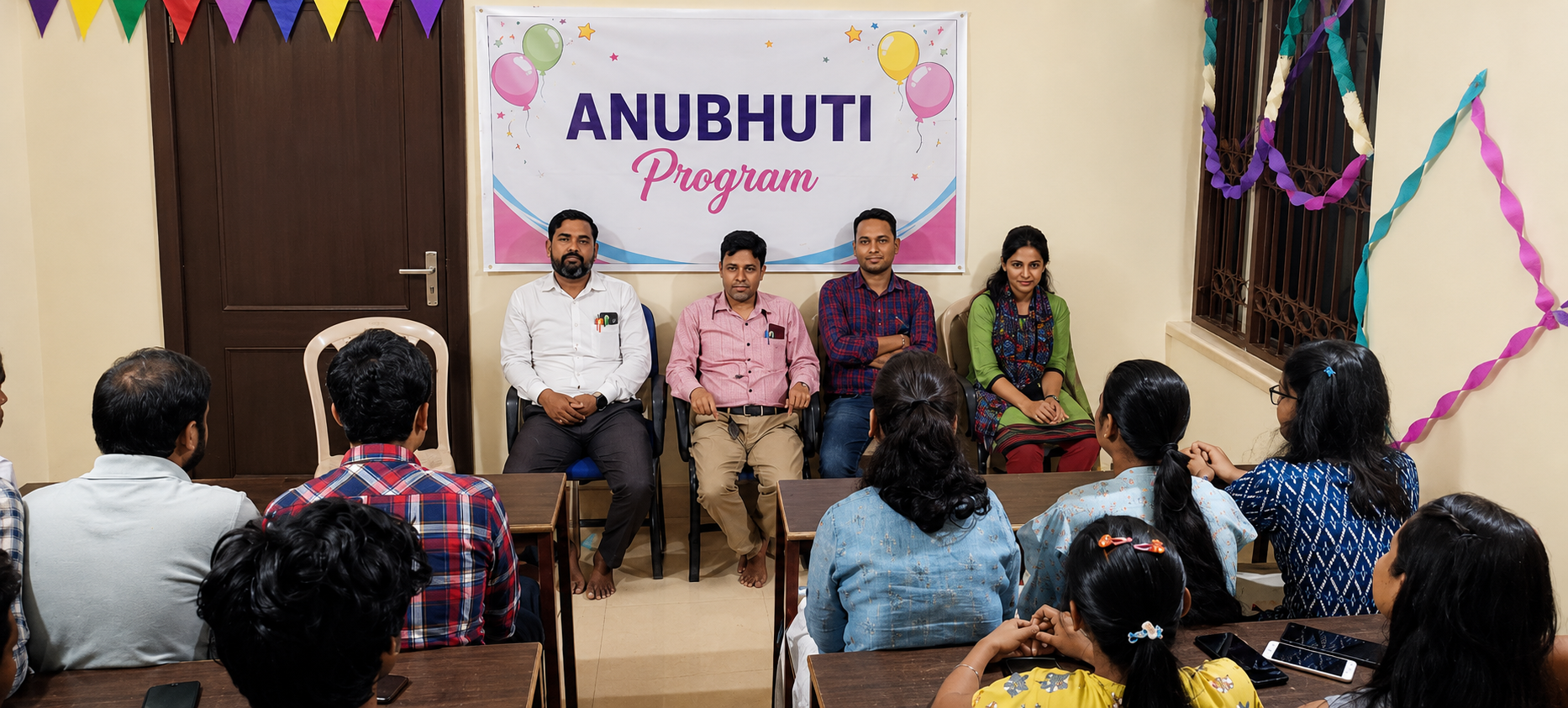 ANUBHUTI inspirational program at Orbit Classes